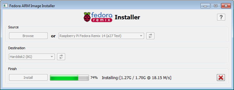 Fichier:Fedora ARM Remix Image Installer.jpg