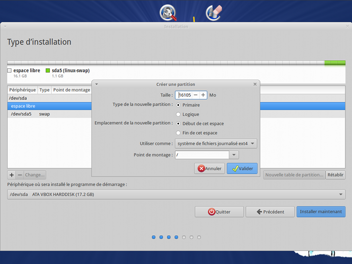 Fichier:7-Emmabuntus 3 1 00 fr Install modifier partition.png