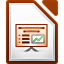 Fichier:Libreoffice-impress logo.png