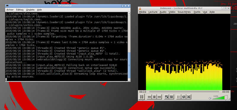 Monitoring du flux de diffusion avec VLC